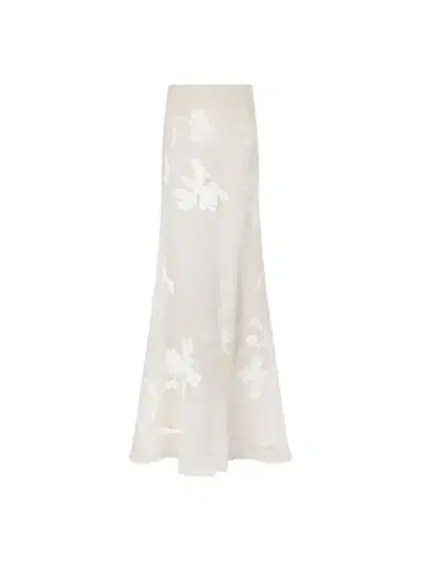 Danielle Frankel Dean Floral-embroidered Silk-blend Organza Maxi Skirt | Thumbnail 1 Danielle Frankel Dean Floral-embroidered Silk-blend Organza Maxi Skirt | Thumbnail 1