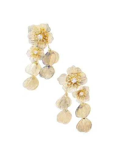 Carolina Herrera tone Crystal Earrings | Thumbnail 1 Carolina Herrera tone Crystal Earrings | Thumbnail 1