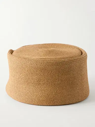 Gigi Burris Tenley Embellished Braided Straw Turban | Thumbnail 3