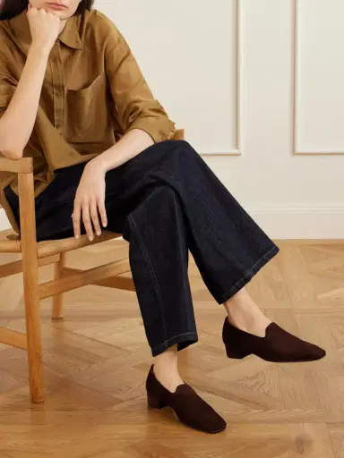 Herbert Levine Soft Touch 30 Suede Loafers | Thumbnail 2