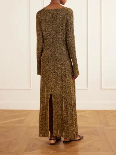 Proenza Schouler Maelle Cotton-blend Tweed Maxi Dress | Thumbnail 3 Proenza Schouler Maelle Cotton-blend Tweed Maxi Dress | Thumbnail 3