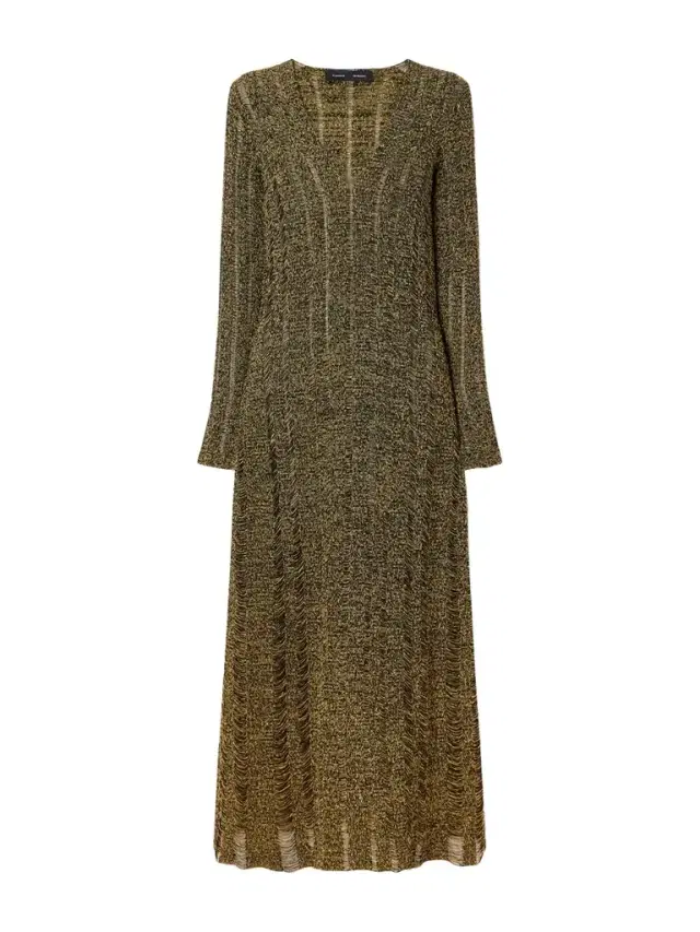 Proenza Schouler Maelle Cotton-blend Tweed Maxi Dress