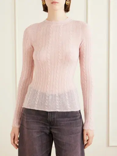 Haikure Sey Cable-knit Alpaca-blend Sweater | Thumbnail 3 Haikure Sey Cable-knit Alpaca-blend Sweater | Thumbnail 3