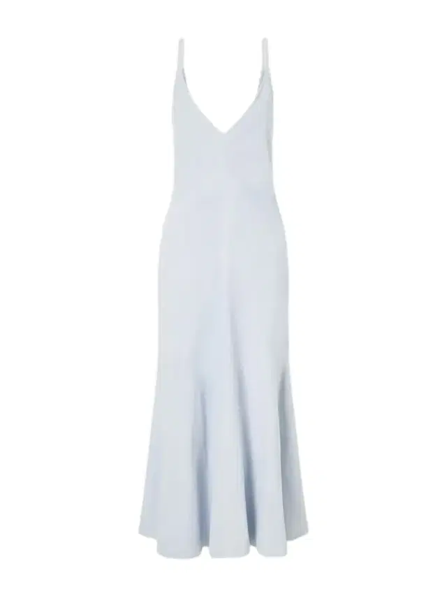 Gabriela Hearst Brigita Lamb Suede Midi Dress