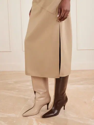 Herbert Levine Two Faced 80 Color-block Leather Boots | Thumbnail 2 Herbert Levine Two Faced 80 Color-block Leather Boots | Thumbnail 2