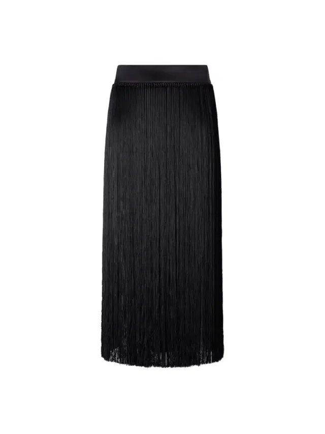 Fringed Midi Skirt