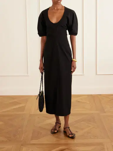 Proenza Schouler Clarissa Cotton-blend Jersey Midi Dress | Thumbnail 2 Proenza Schouler Clarissa Cotton-blend Jersey Midi Dress | Thumbnail 2