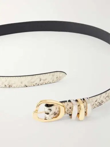 AMANU Tugela Snake-effect Leather Belt | Thumbnail 3 AMANU Tugela Snake-effect Leather Belt | Thumbnail 3