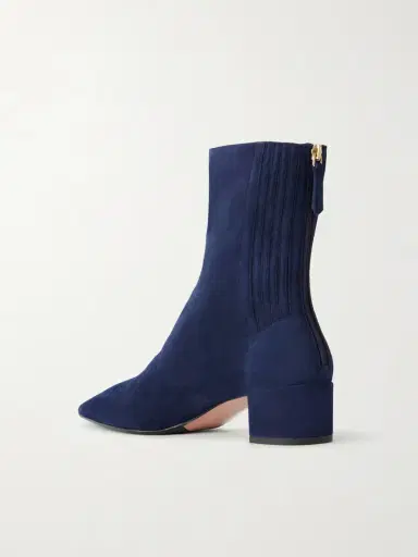 Aquazzura Saint Honoré 35 Suede Ankle Boots | Thumbnail 3