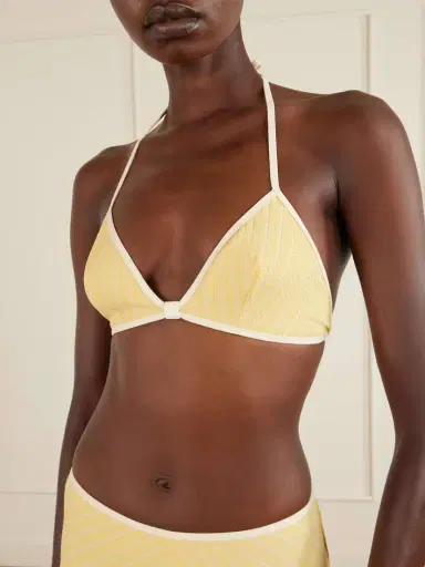 Eres Sunshine Jacquard Bikini Top | Thumbnail 4 Eres Sunshine Jacquard Bikini Top | Thumbnail 4