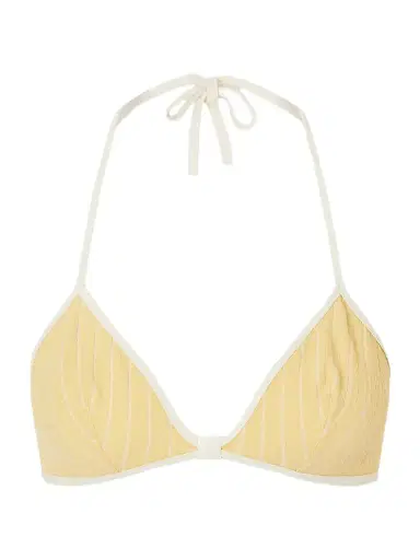 Eres Sunshine Jacquard Bikini Top | Thumbnail 1 Eres Sunshine Jacquard Bikini Top | Thumbnail 1