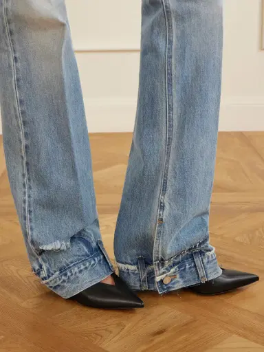 Haikure Flora Distressed Mid-rise Flared Jeans | Thumbnail 5 Haikure Flora Distressed Mid-rise Flared Jeans | Thumbnail 5