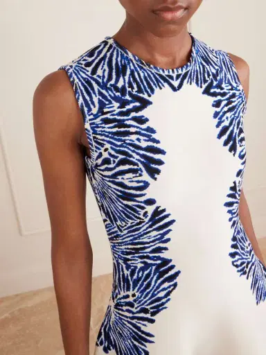 Ulla Johnson Iona Jacquard-knit Midi Dress | Thumbnail 4 Ulla Johnson Iona Jacquard-knit Midi Dress | Thumbnail 4