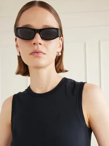 Thistles The Suede Square-frame Acetate Sunglasses | Thumbnail 2 Thistles The Suede Square-frame Acetate Sunglasses | Thumbnail 2