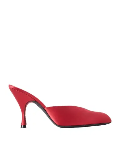 Herbert Levine Sitting Pretty 100 Satin Mules | Thumbnail 1 Herbert Levine Sitting Pretty 100 Satin Mules | Thumbnail 1