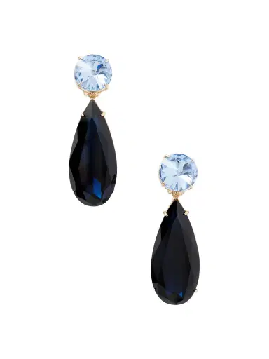 Carolina Herrera Gold-tone Crystal Earrings | Thumbnail 1 Carolina Herrera Gold-tone Crystal Earrings | Thumbnail 1