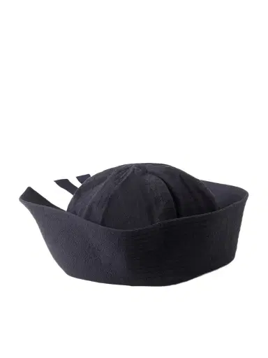 Les Vacances D’Irina Sailor Grosgrain-trimmed Cotton Sailor Hat | Thumbnail 1