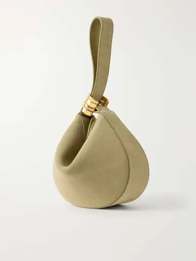 AMANU Zambia Stacked Ring Suede Mini Bag | Thumbnail 4 AMANU Zambia Stacked Ring Suede Mini Bag | Thumbnail 4