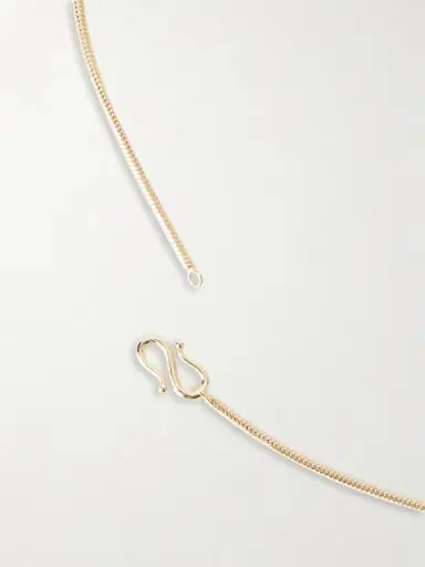 LIÉ STUDIO The Julia Gold-plated And Mookaite Pendant Necklace | Thumbnail 3