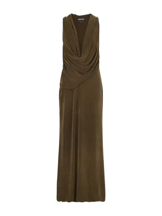 Tom Ford Draped Jersey Gown