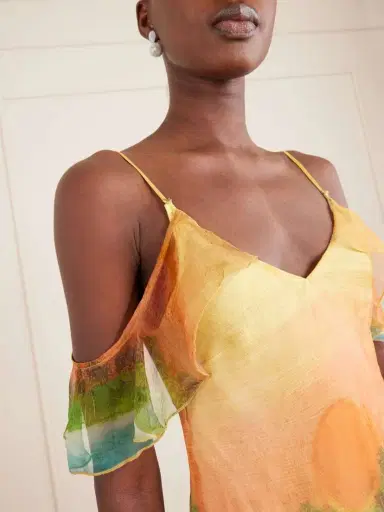Donde Esteban Formentera Silk-chiffon Tank | Thumbnail 5 Donde Esteban Formentera Silk-chiffon Tank | Thumbnail 5
