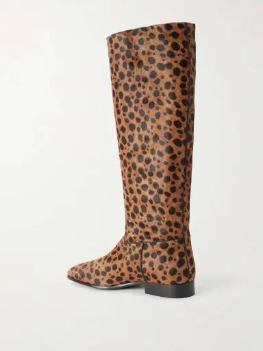 Herbert Levine Rein It Animal-print Pony-hair Knee Boots | Thumbnail 3 Herbert Levine Rein It Animal-print Pony-hair Knee Boots | Thumbnail 3