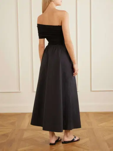 Matteau Organic Cotton-poplin Midi Skirt | Thumbnail 3
