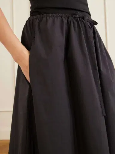 Matteau Organic Cotton-poplin Midi Skirt | Thumbnail 4