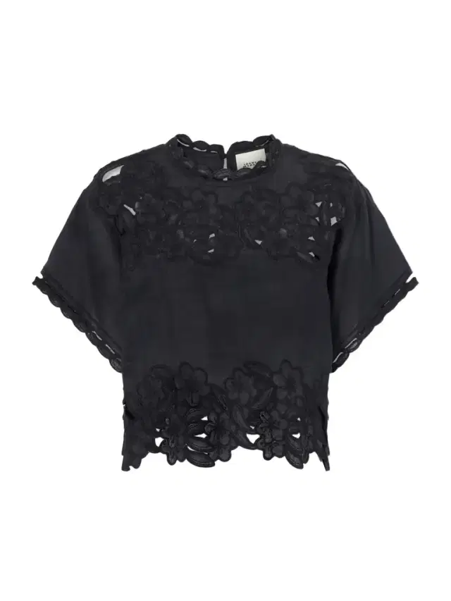 Relda Cut-out Ramie Blouse