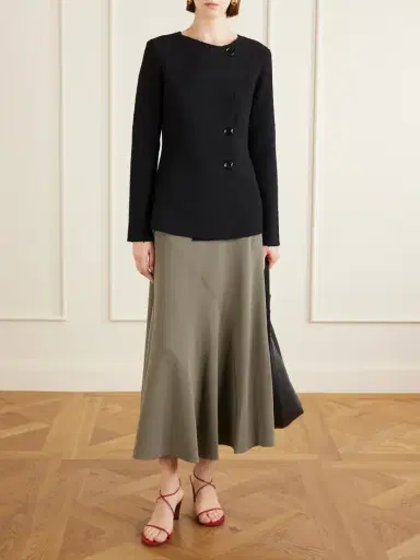 Proenza Schouler Sukki Draped Bouclé Jacket | Thumbnail 2 Proenza Schouler Sukki Draped Bouclé Jacket | Thumbnail 2