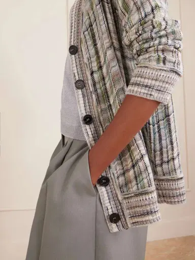 Missoni Striped Crochet-knit Wool-blend Cardigan | Thumbnail 5 Missoni Striped Crochet-knit Wool-blend Cardigan | Thumbnail 5