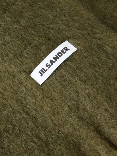 Jil Sander Fringed Mohair And Wool-bend Scarf | Thumbnail 4 Jil Sander Fringed Mohair And Wool-bend Scarf | Thumbnail 4