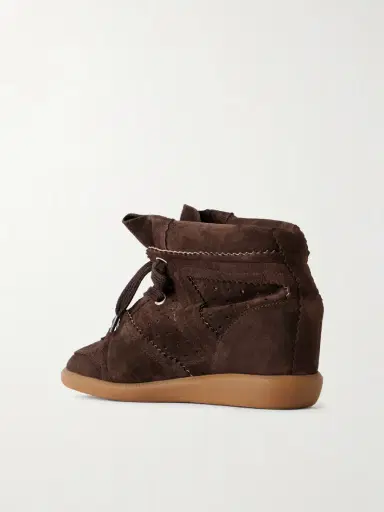 Isabel Marant Bobby Suede Wedge Sneakers | Thumbnail 3 Isabel Marant Bobby Suede Wedge Sneakers | Thumbnail 3