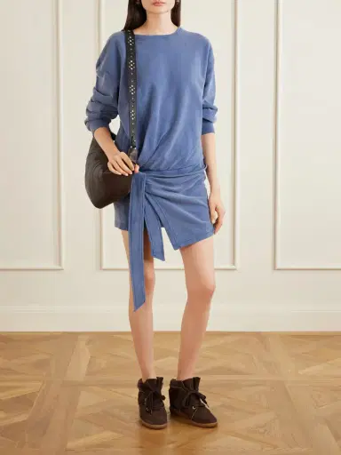 Isabel Marant Bobby Suede Wedge Sneakers | Thumbnail 4 Isabel Marant Bobby Suede Wedge Sneakers | Thumbnail 4