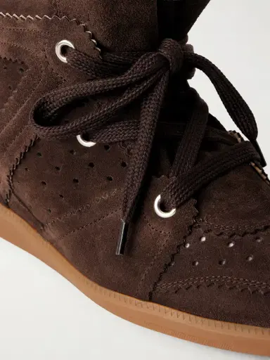 Isabel Marant Bobby Suede Wedge Sneakers | Thumbnail 5 Isabel Marant Bobby Suede Wedge Sneakers | Thumbnail 5