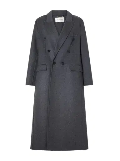 Victoria Beckham Double-breasted Wool-blend Long Coat | Thumbnail 1 Victoria Beckham Double-breasted Wool-blend Long Coat | Thumbnail 1