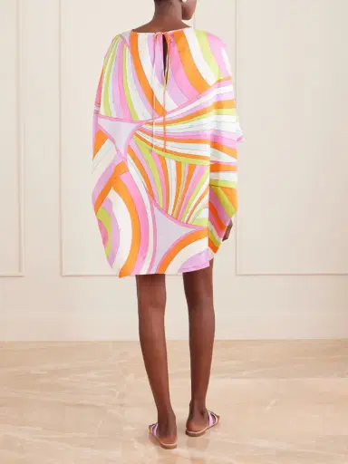 PUCCI Printed Silk-twill Kaftan | Thumbnail 3 PUCCI Printed Silk-twill Kaftan | Thumbnail 3