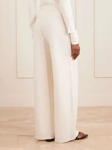 La Ligne Babs Crocheted Cotton-blend Wide-leg Pants | Thumbnail 3 La Ligne Babs Crocheted Cotton-blend Wide-leg Pants | Thumbnail 3
