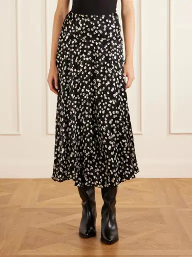 Isabel Marant Hilza Floral-print Chiffon Midi Skirt | Thumbnail 3 Isabel Marant Hilza Floral-print Chiffon Midi Skirt | Thumbnail 3