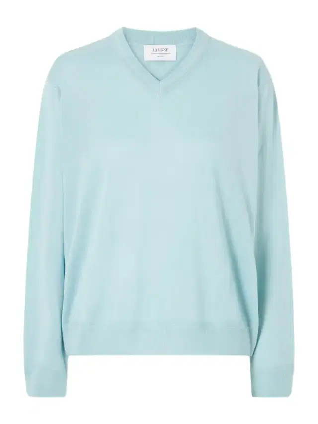 La Ligne Ben Silk, Wool And Cashmere-blend Knit Sweater