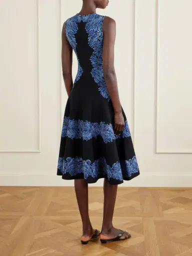 Ulla Johnson Iona Jacquard-knit Midi Dress | Thumbnail 3