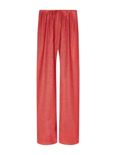 Oséree Lumière Metallic Lurex Wide-leg Pants | Thumbnail 1