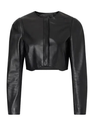Alaïa Leather Biker Jacket | Thumbnail 1