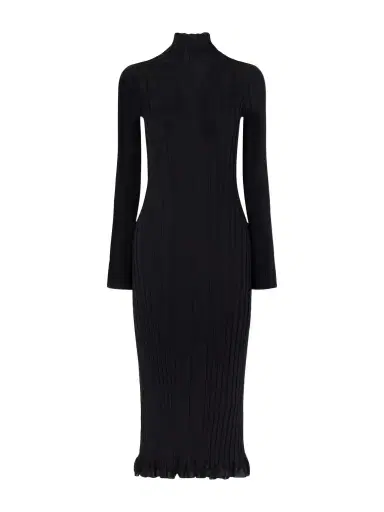 Proenza Schouler Monet Ribbed-knit Cotton-blend Midi Dress | Thumbnail 1