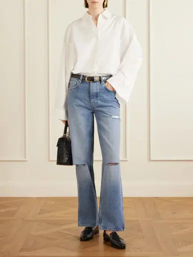 Anine Bing Roy Straight-leg Jeans | Thumbnail 2 Anine Bing Roy Straight-leg Jeans | Thumbnail 2