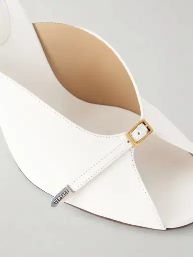 Versace Nyx 80 Leather Mules | Thumbnail 5 Versace Nyx 80 Leather Mules | Thumbnail 5