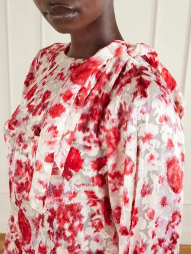 Isabel Marant Firma Floral-print Chiffon Blouse | Thumbnail 5 Isabel Marant Firma Floral-print Chiffon Blouse | Thumbnail 5
