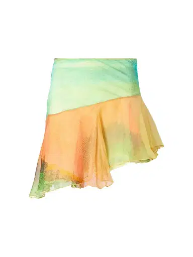 Donde Esteban Formentera Silk Mini Skirt | Thumbnail 1 Donde Esteban Formentera Silk Mini Skirt | Thumbnail 1