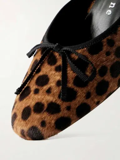 Herbert Levine 24/7 50 Bow-detailed Leopard-print Pony Hair Pumps | Thumbnail 5 Herbert Levine 24/7 50 Bow-detailed Leopard-print Pony Hair Pumps | Thumbnail 5
