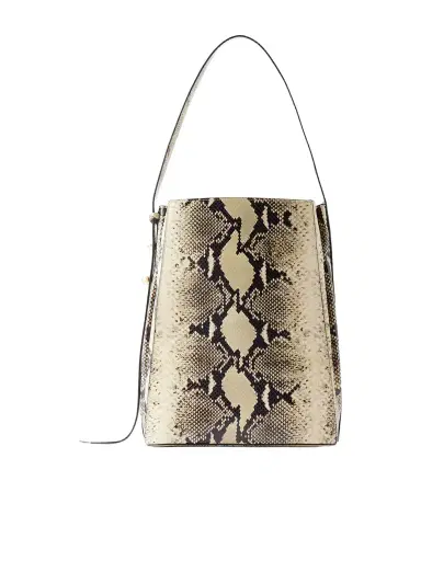 AMANU Somalia Snake-effect Leather Shoulder Bag | Thumbnail 1 AMANU Somalia Snake-effect Leather Shoulder Bag | Thumbnail 1